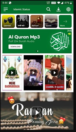 Islamic Video Status  Screenshot 2