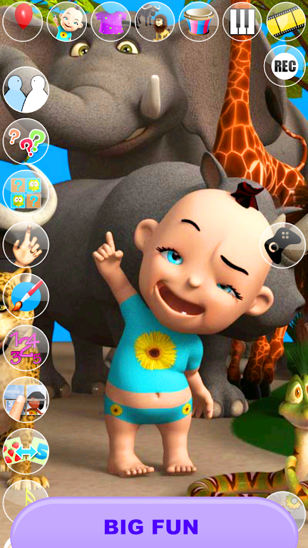 Talking bé Babsy Tại The Zoo  Screenshot 2