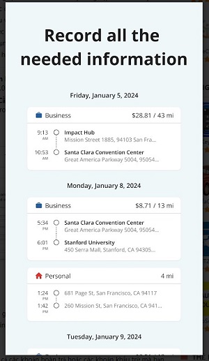 Mileage Tracker by Driversnote  Screenshot 1