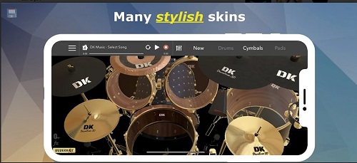 DrumKnee 3D Drums - Drum Set  Screenshot 2