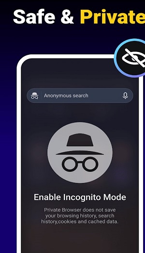 Private Browser-Incognito&Safe  Screenshot 1