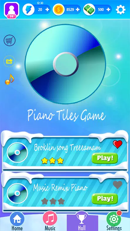 Fernanfloo Piano Tiles Game  Screenshot 1