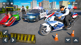 Police Bike Stunt Race Game  Screenshot 7