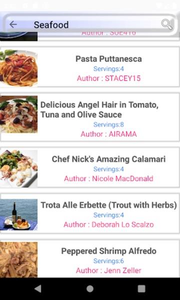 Italian Meal Recipes  Screenshot 2