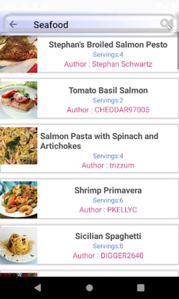 Italian Meal Recipes  Screenshot 3