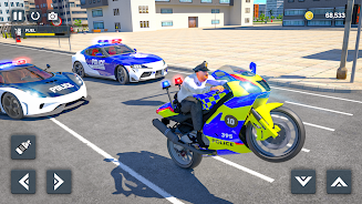 Police Bike Stunt Race Game  Screenshot 6