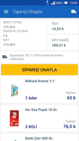 YBP Mobil Sipariş  Screenshot 14