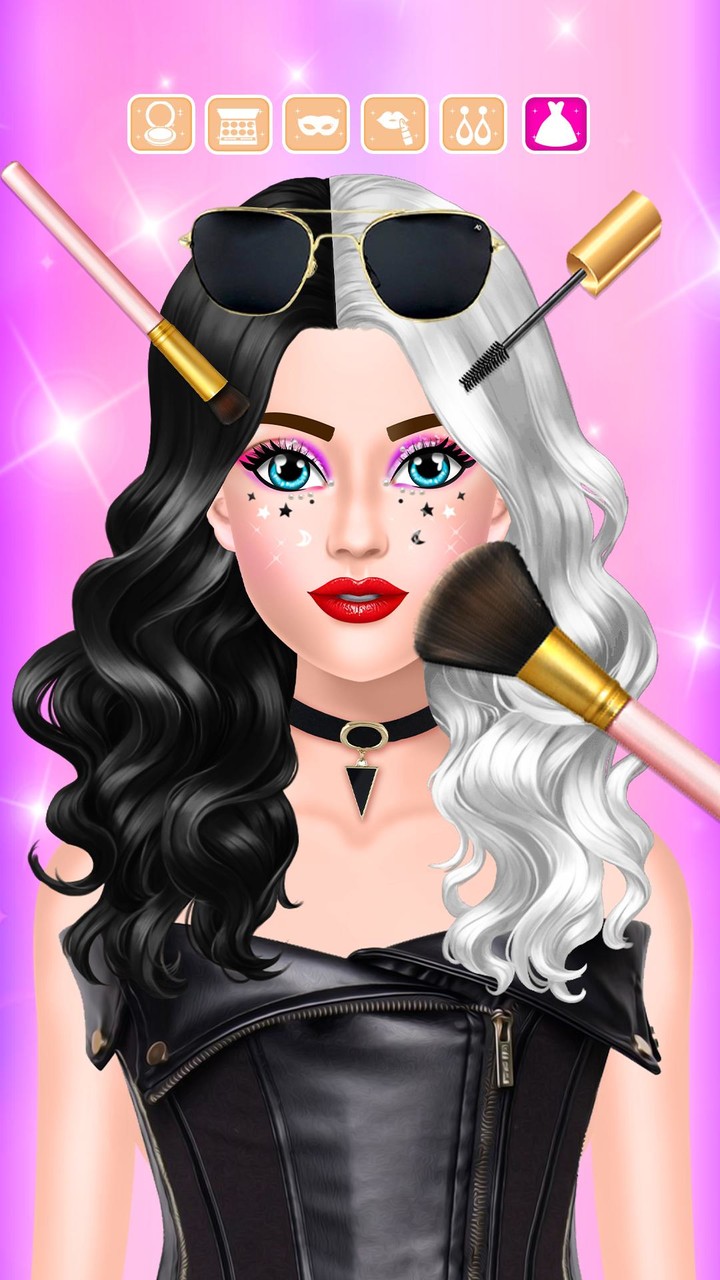 DIY Makeup Games-Makeup Artist  Screenshot 1