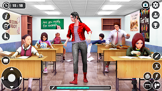 High School Life: School Games  Screenshot 1