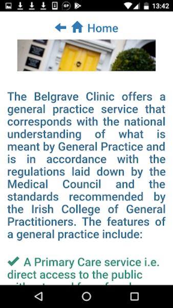 Belgrave Clinic  Screenshot 1