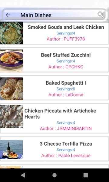 Italian Meal Recipes  Screenshot 10