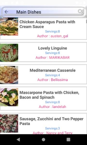 Italian Meal Recipes  Screenshot 9