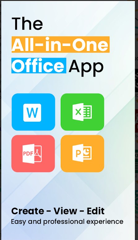 Word Office - PDF, Docx, XLSX  Screenshot 2