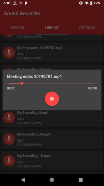 Sound Recorder  Screenshot 1