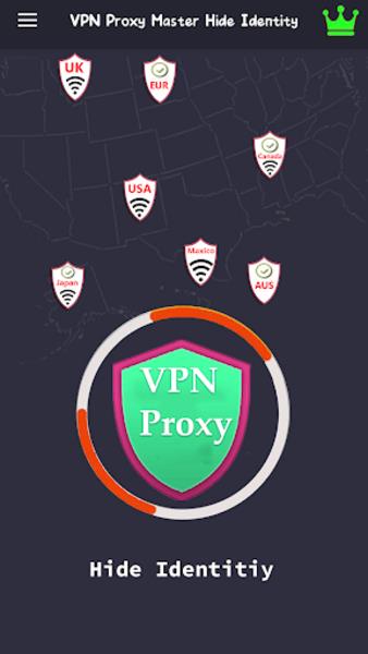 VPN Proxy Master Hide Identity  Screenshot 2