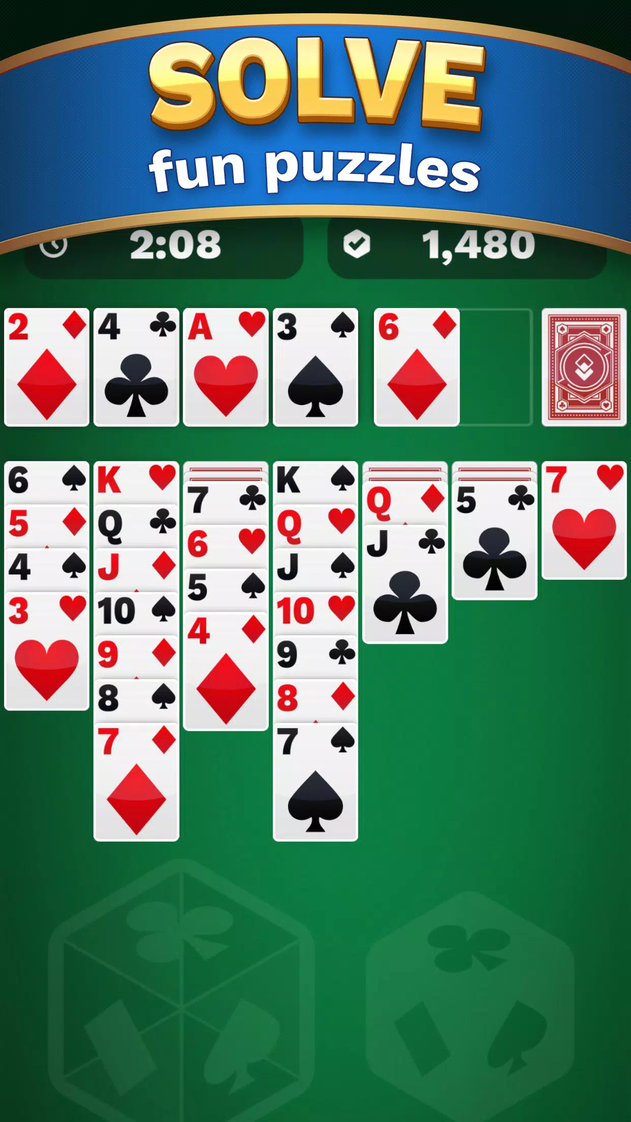 Solitaire Cube: Single Player  Screenshot 2