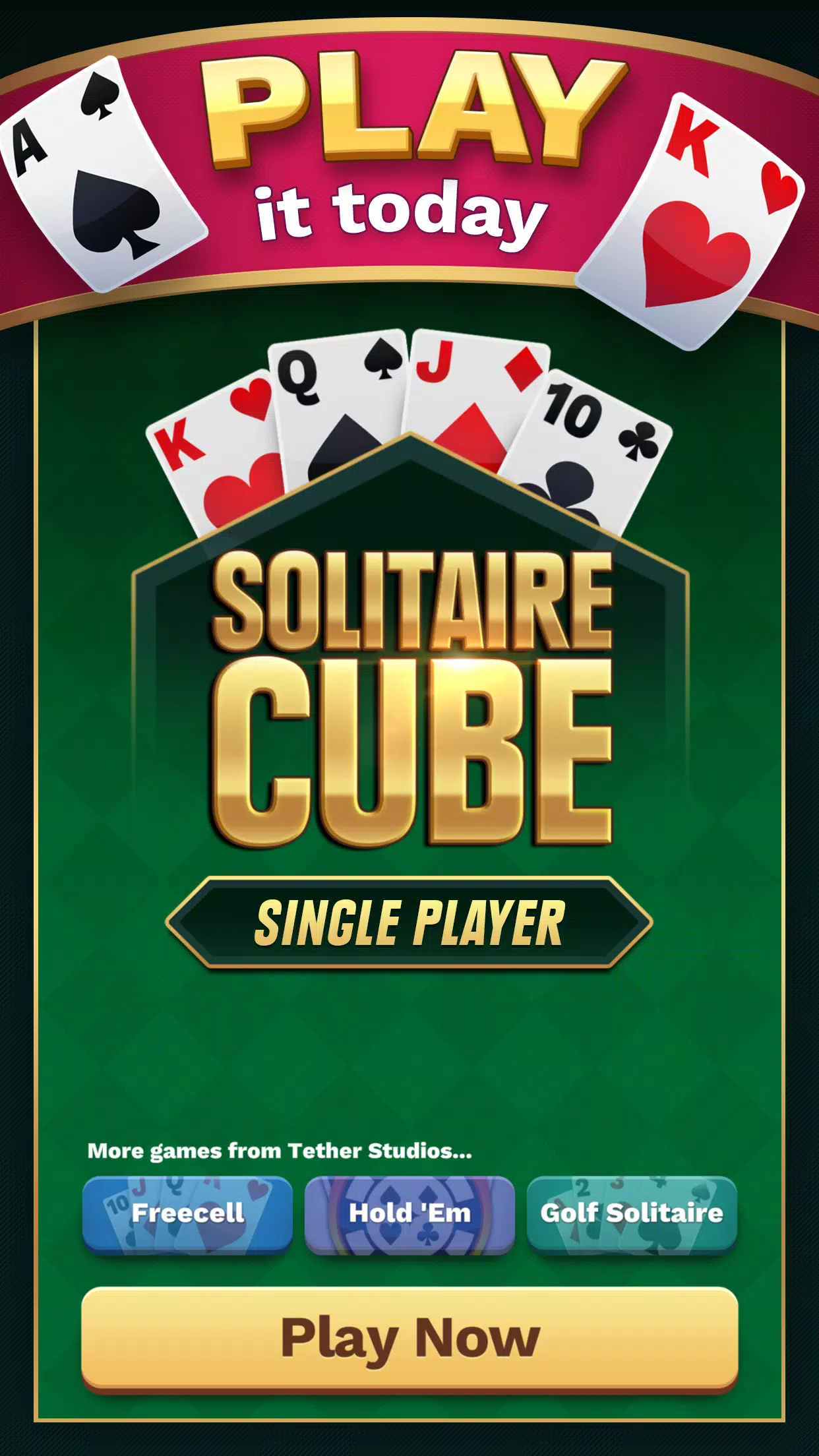 Solitaire Cube: Single Player  Screenshot 1