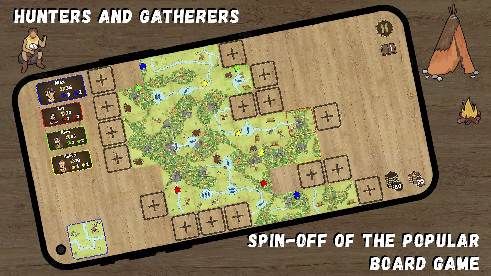 Hunters and gatherers  Screenshot 1