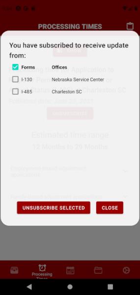 Immigration Case Tracker  Screenshot 3