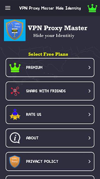 VPN Proxy Master Hide Identity  Screenshot 3