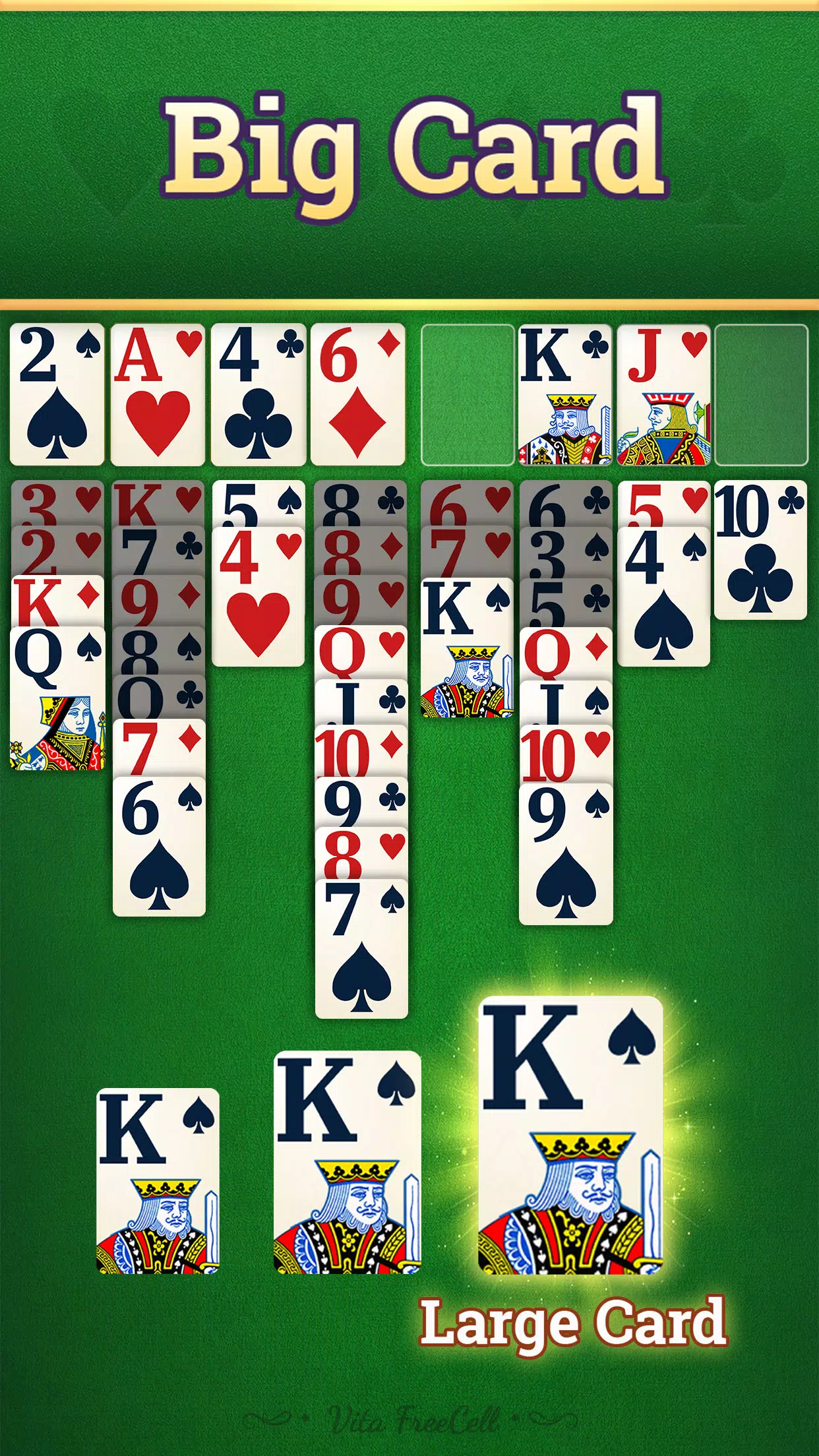 Vita FreeCell for Seniors  Screenshot 2