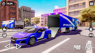 US Police Car Transporter Game  Screenshot 17