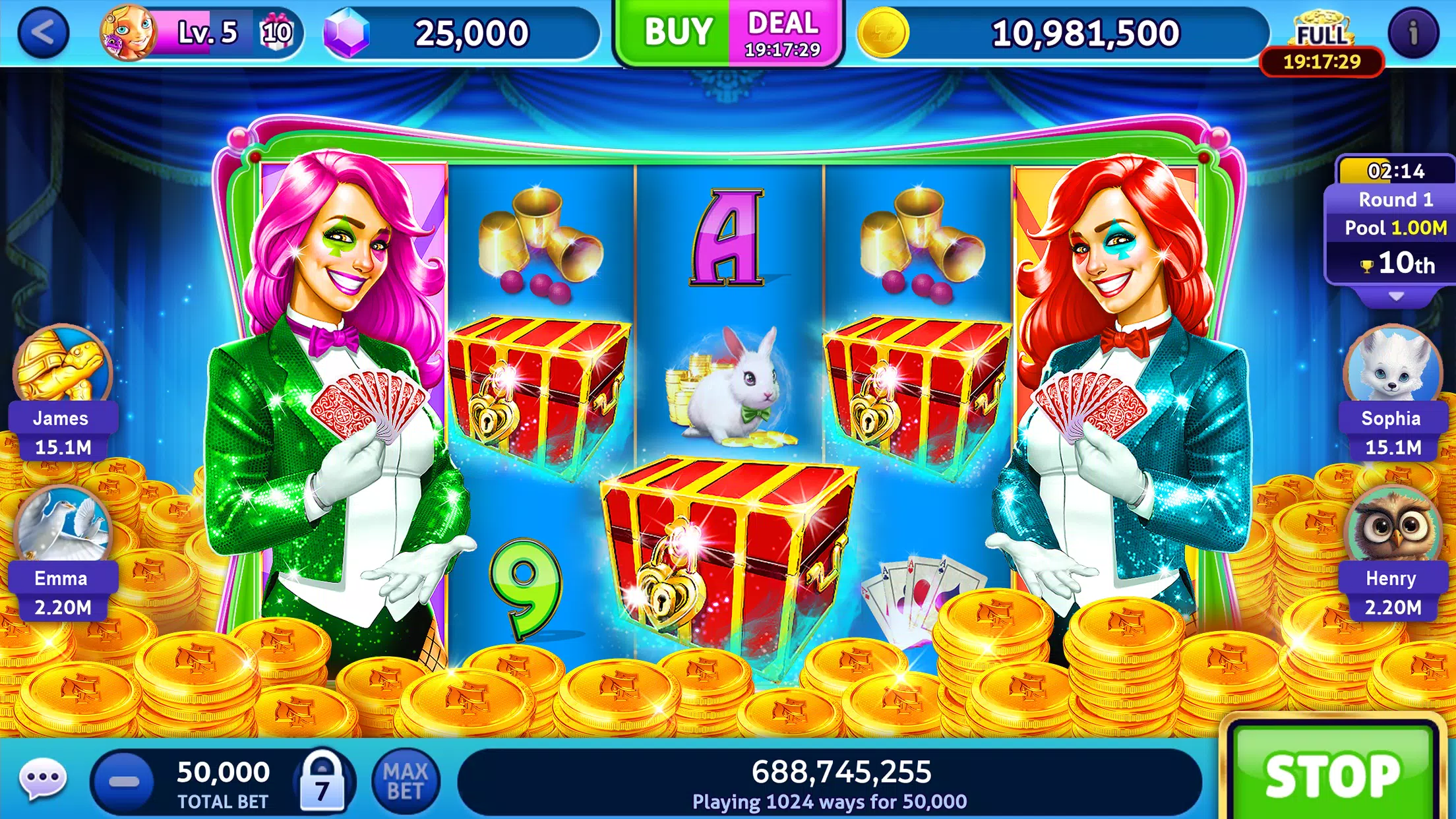 Jackpot Madness Slots Casino  Screenshot 1