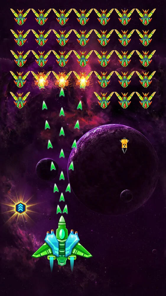 Galaxy Attack: Alien Shooter Mod  Screenshot 1