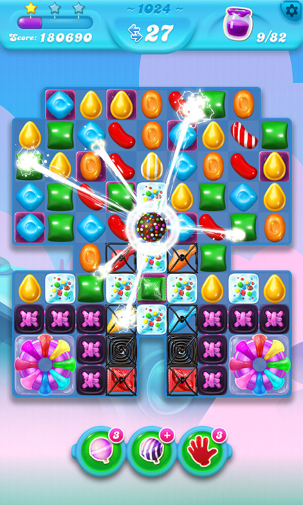 Candy Crush Soda Saga Mod  Screenshot 1