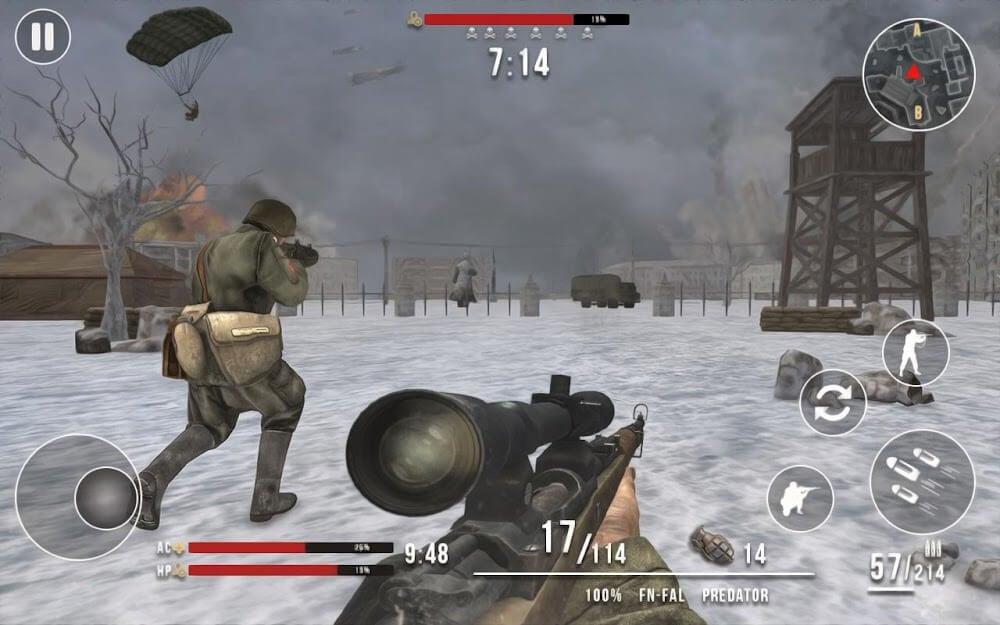 World War 2 Winter Heroes  Screenshot 1