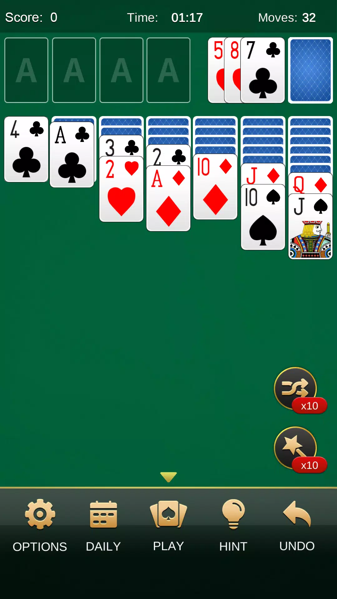 Solitaire Classic Game  Screenshot 1