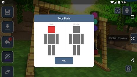 HD Skins Editor for Minecraft  Screenshot 18