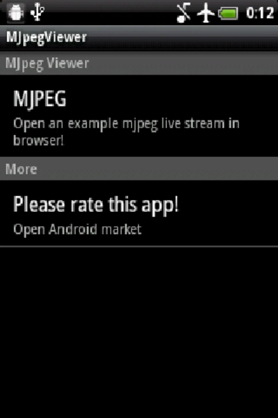 MJpegViewer  Screenshot 1