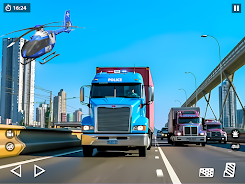 US Police Car Transporter Game  Screenshot 3