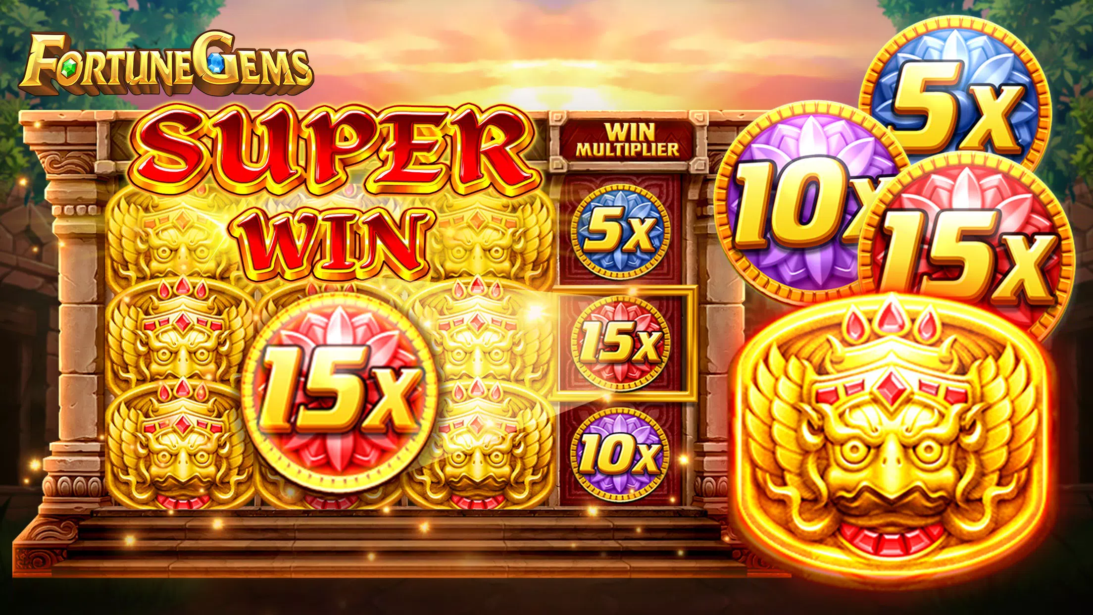 Slot Fortune Gems - TaDa Games  Screenshot 2