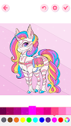 My Little Unicorn Coloring  Screenshot 5