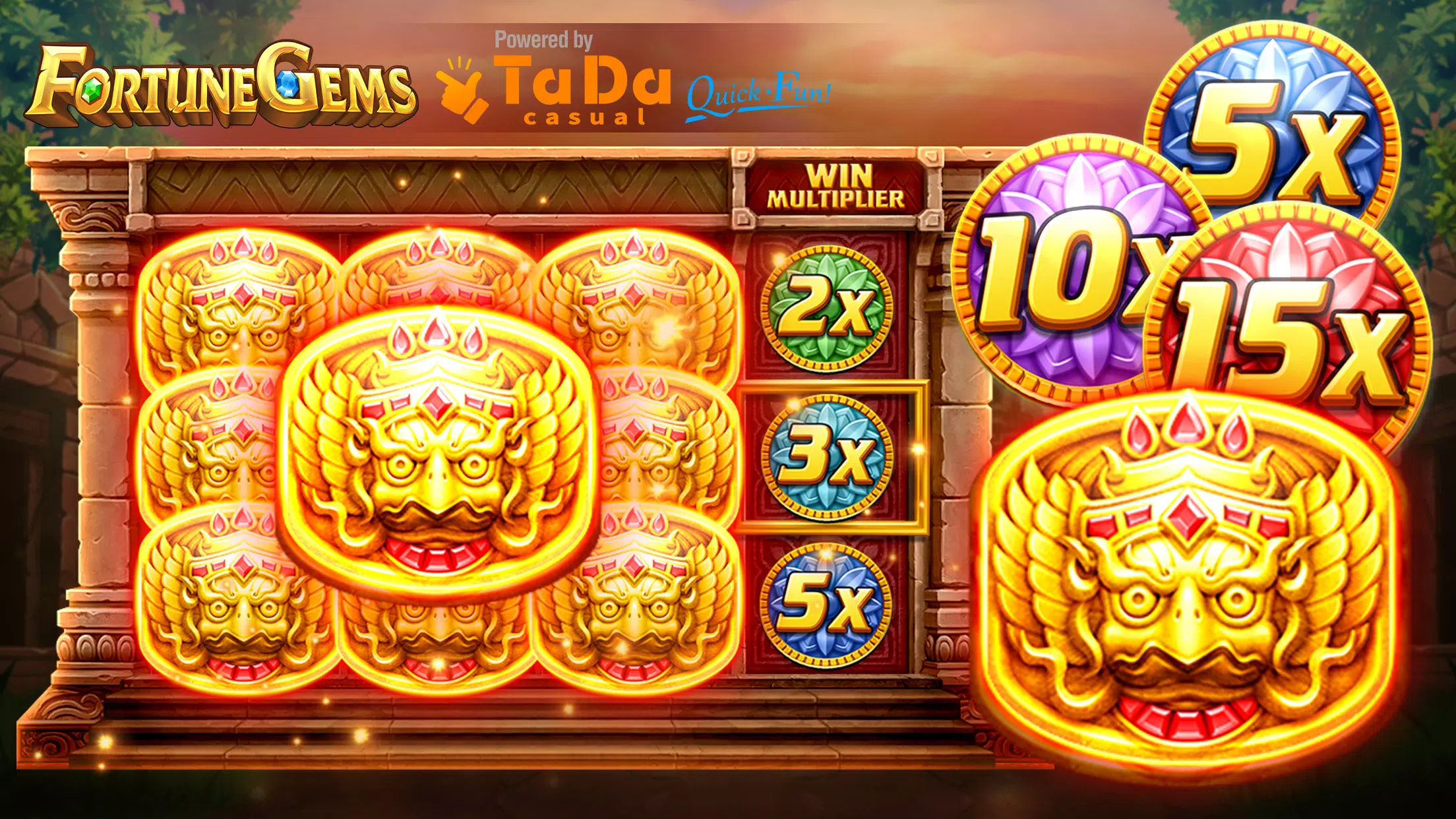 Slot Fortune Gems - TaDa Games  Screenshot 1