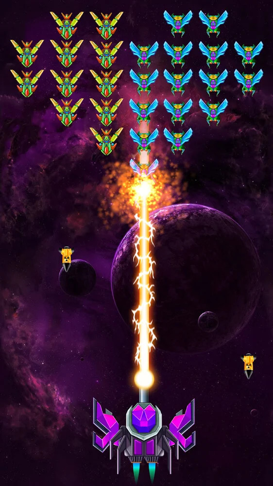 Galaxy Attack: Alien Shooter Mod  Screenshot 3