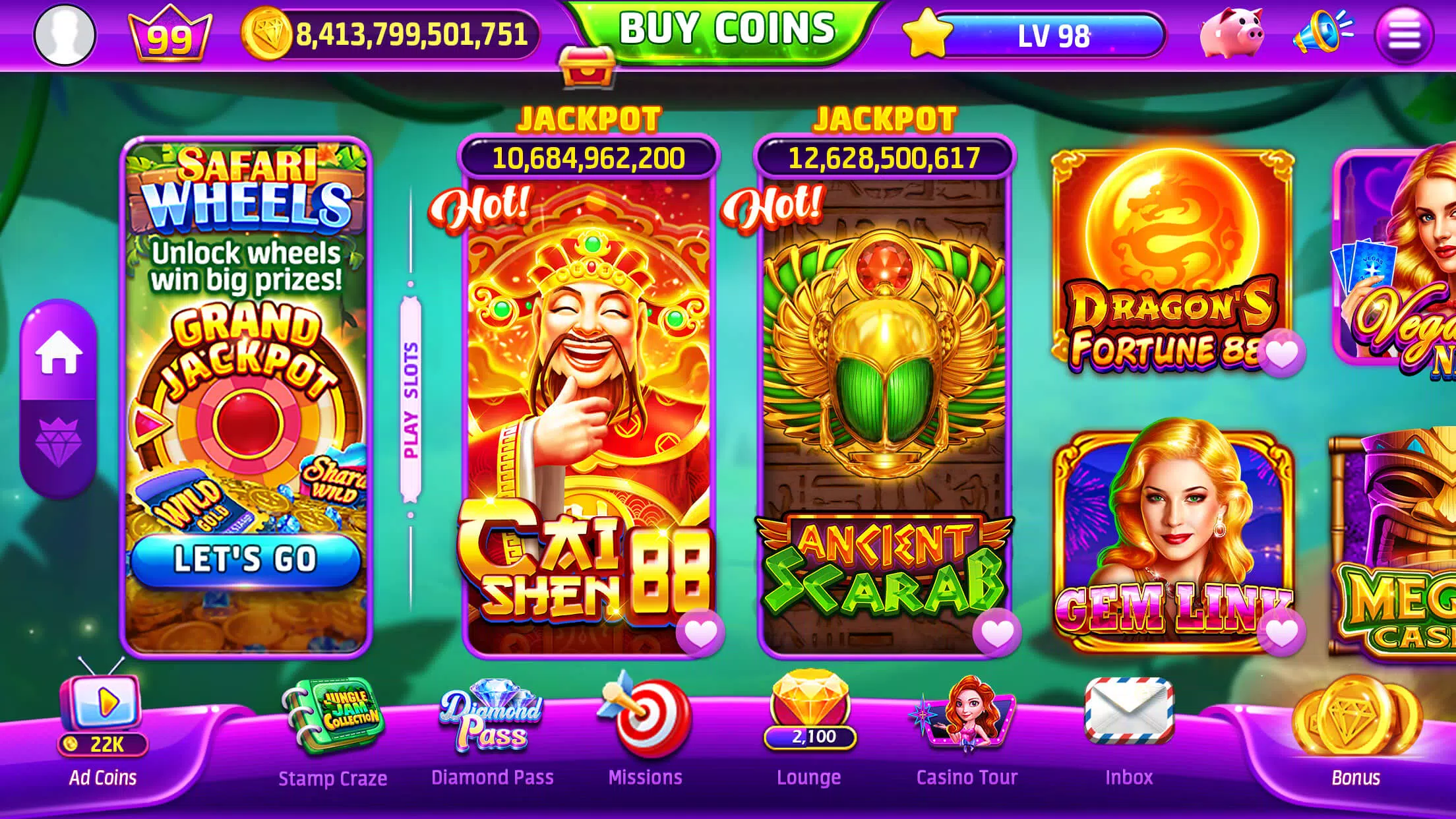 Golden Casino - Slots Games  Screenshot 2