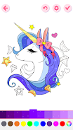 My Little Unicorn Coloring  Screenshot 6