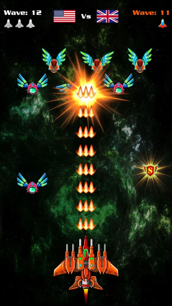 Galaxy Attack: Alien Shooter Mod  Screenshot 2