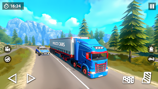 US Police Car Transporter Game  Screenshot 21