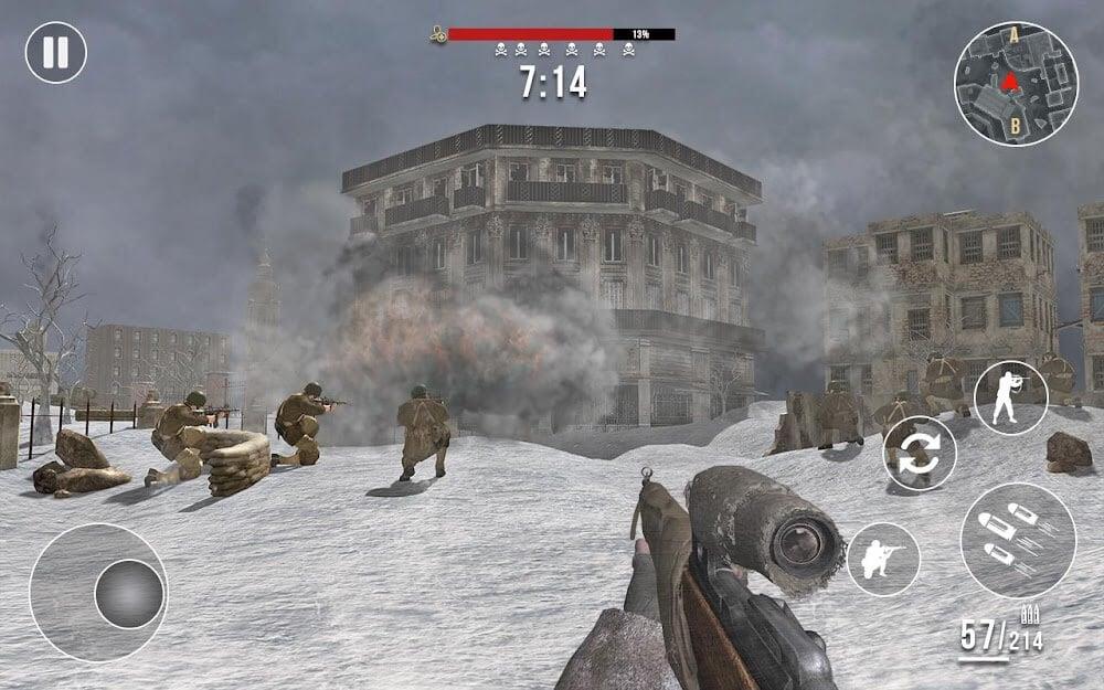 World War 2 Winter Heroes  Screenshot 2