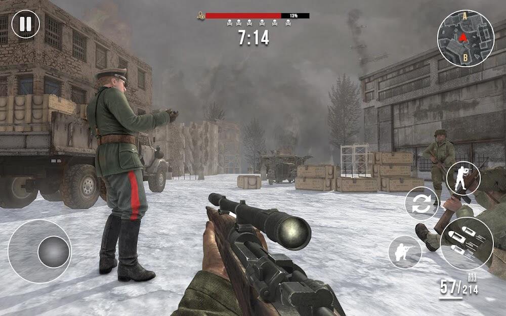 World War 2 Winter Heroes  Screenshot 4