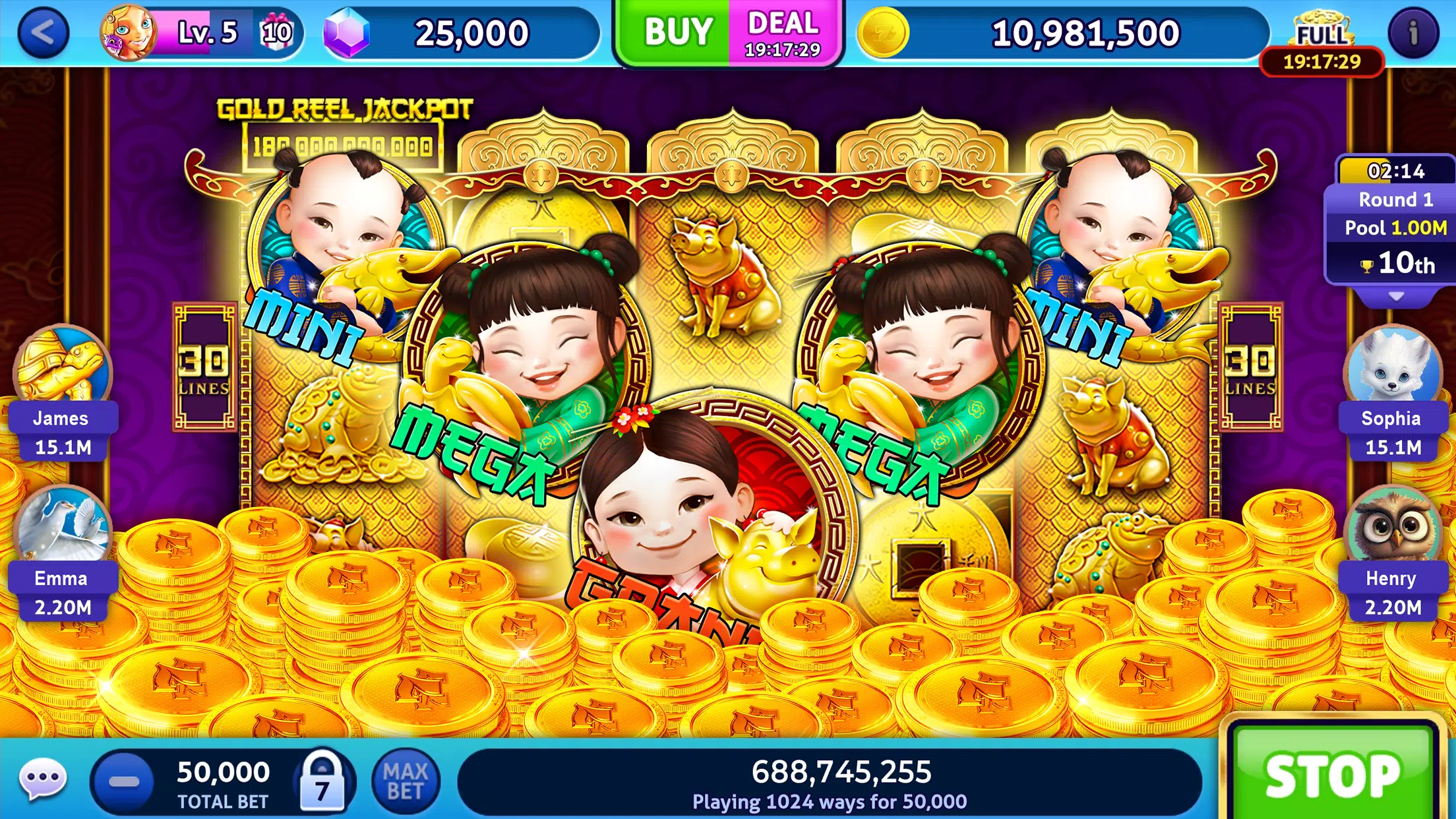 Jackpot Madness Slots Casino  Screenshot 3