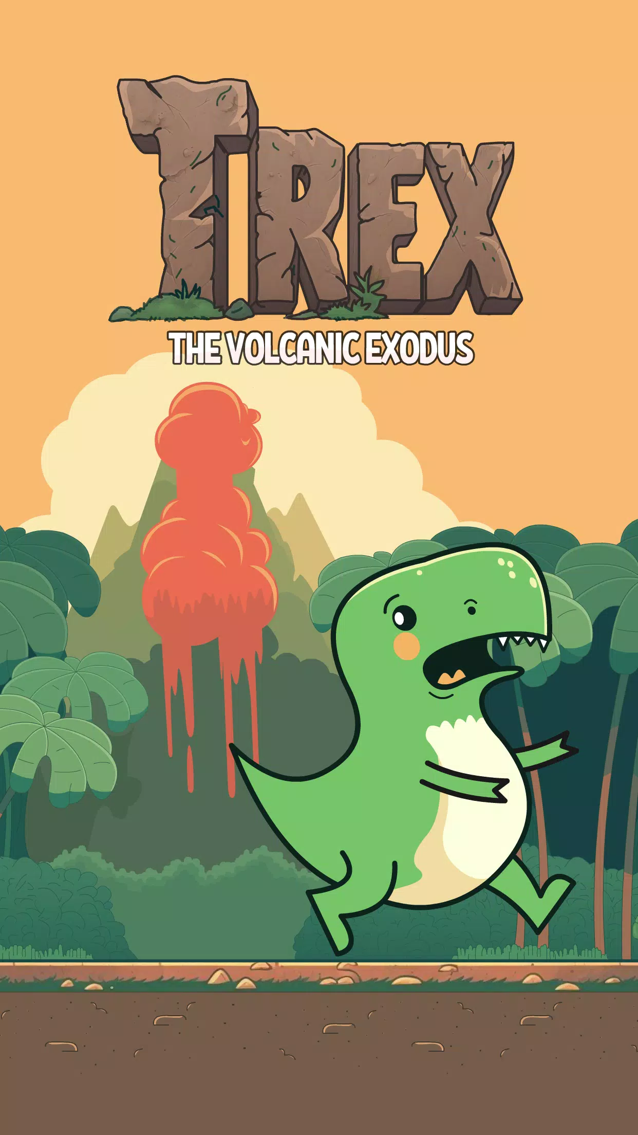 T-REX: Volcanic Exodus  Screenshot 1