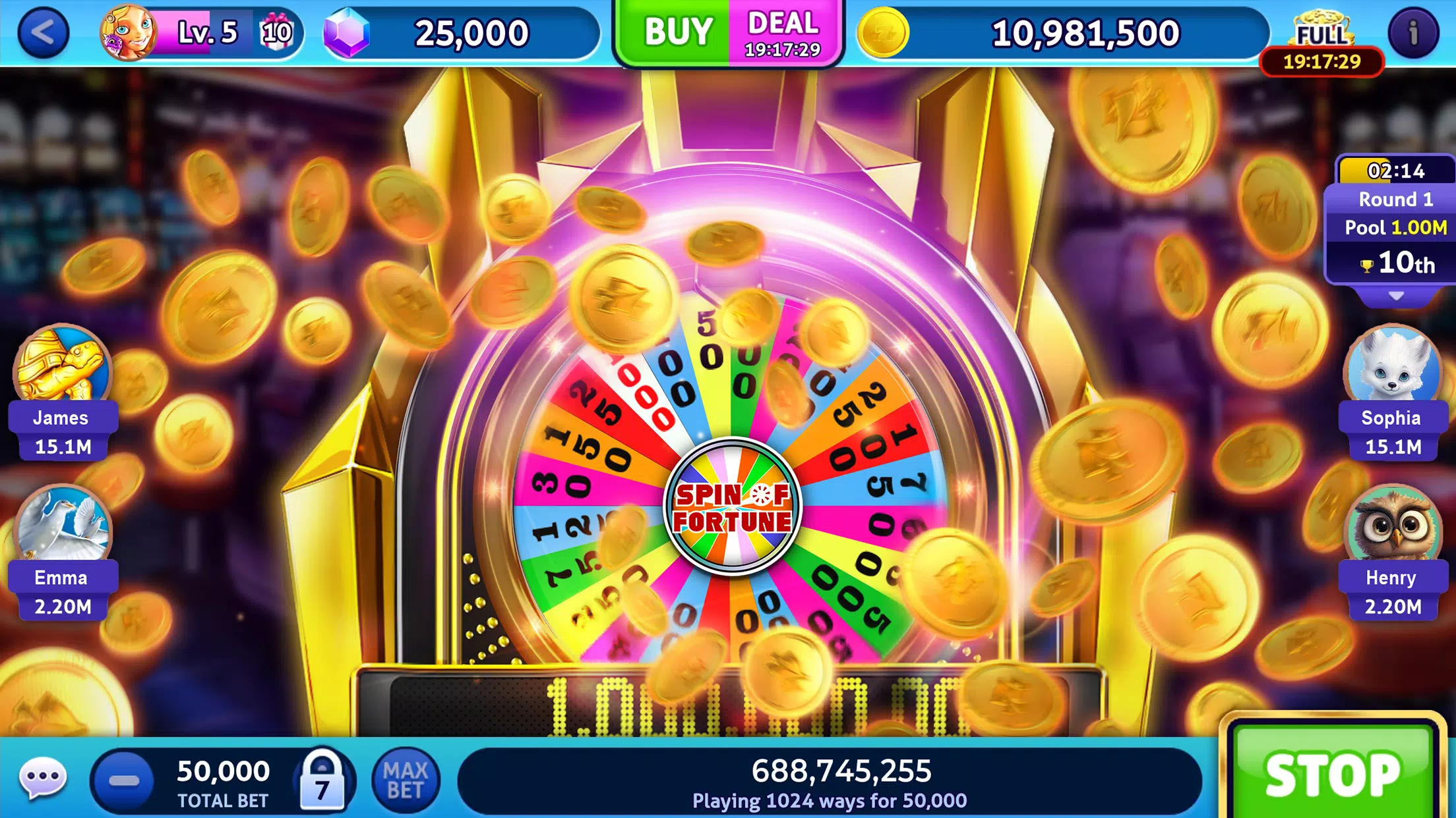 Jackpot Madness Slots Casino  Screenshot 4