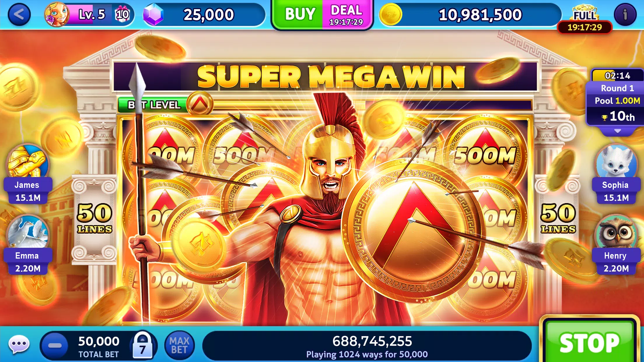 Jackpot Madness Slots Casino  Screenshot 2