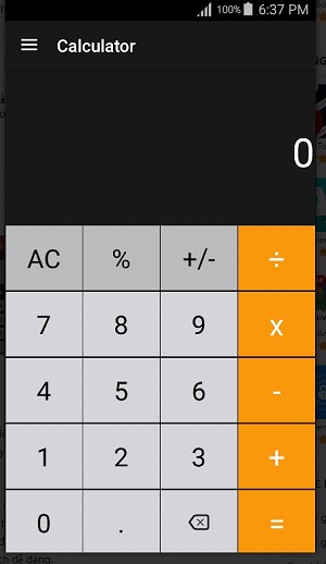 Calculator  Screenshot 1