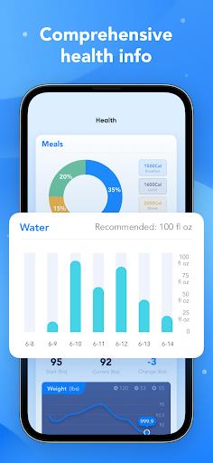 Water Tracker, Calorie Counter (MOD)  Screenshot 5